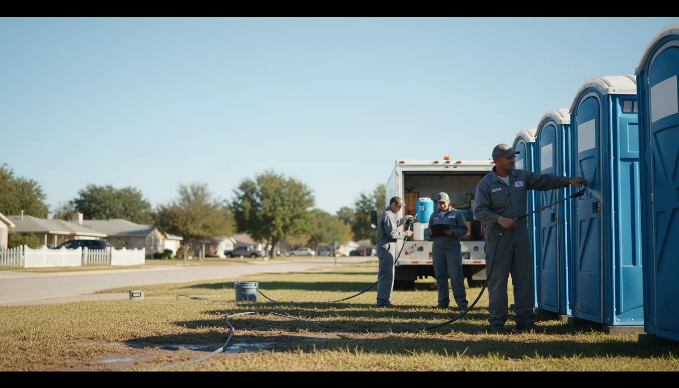 Long-Term Portable Toilet Rental in Hitchcock, SD near me